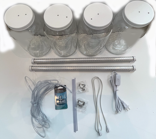 4 Jar Phytoplankton Culturing Kit
