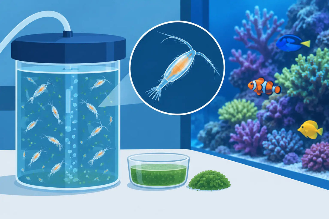 How to Grow Copepods in Your Reef Aquarium