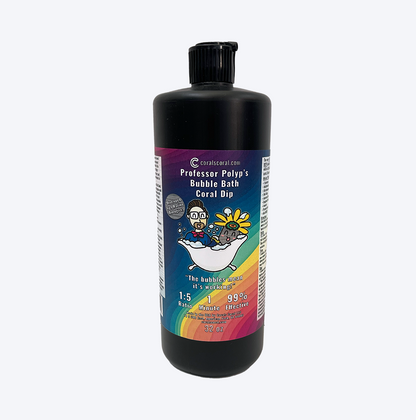 Professor Polyp Bubble Bath Coral Dip