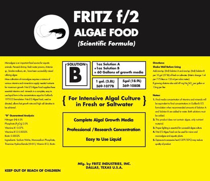 Fritz F/2 Algae Fertilizer